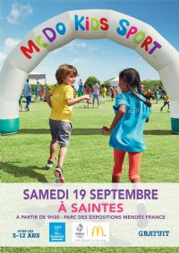 La tournée McDo Kids Sport s'arrête à Saintes le samedi 19 septembre !. Le samedi 19 septembre 2015 à Saintes. Charente-Maritime.  09H30